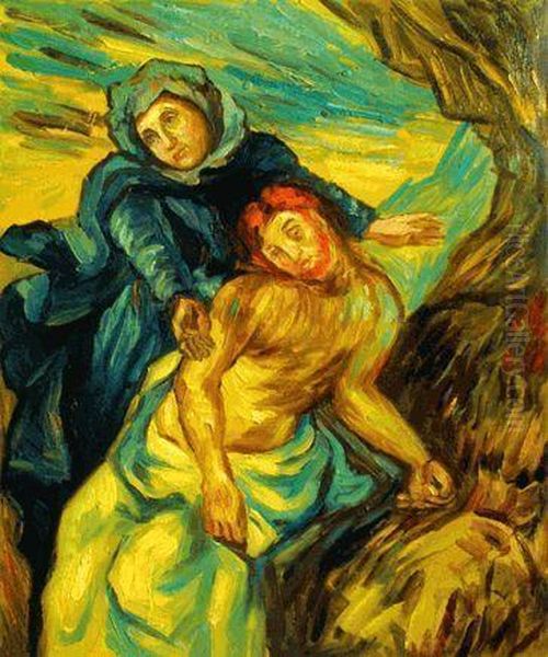 Pieta Oil Painting by Vincent Van Gogh