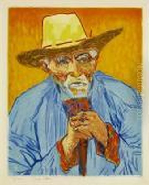 Le Paysan Oil Painting by Vincent Van Gogh