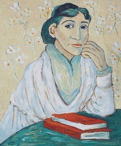 L'arlesienne, Madame Ginoux Oil Painting by Vincent Van Gogh