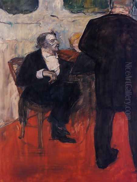 The Violinist Dancia Oil Painting by Henri De Toulouse-Lautrec