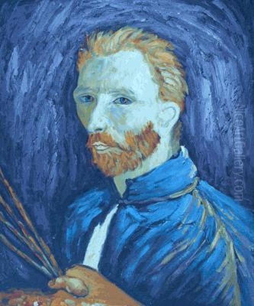 Self Portrait Oil Painting by Vincent Van Gogh