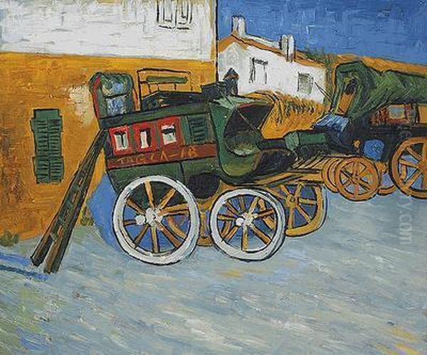 Tarascon Diligence Oil Painting by Vincent Van Gogh