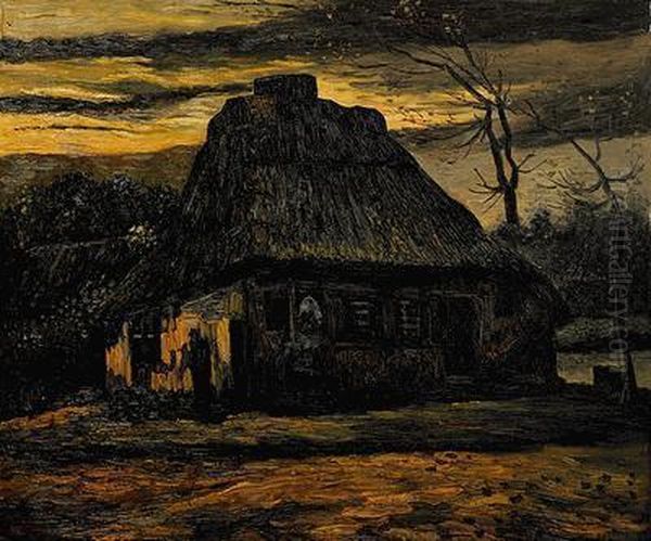 The Cottage Oil Painting by Vincent Van Gogh