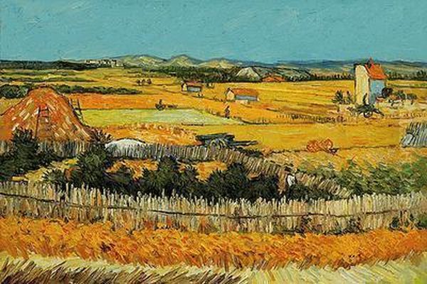 The Harvest Oil Painting by Vincent Van Gogh