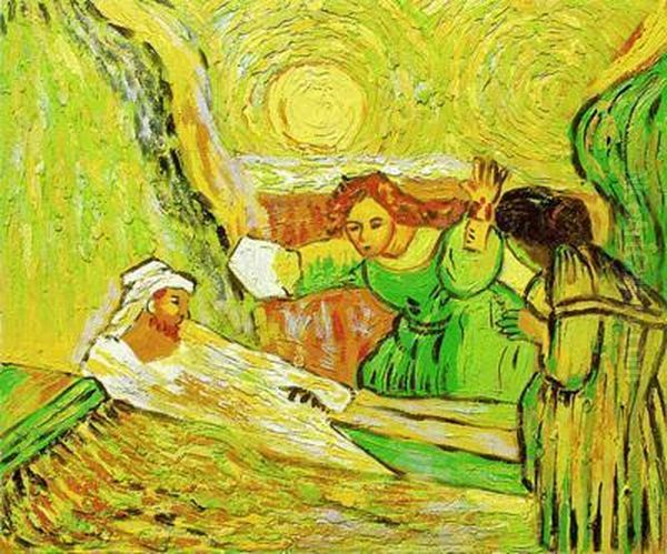 The Raising Of Lazarus Oil Painting by Vincent Van Gogh