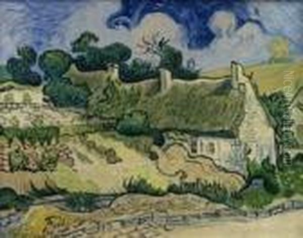 <ferme En Bretagne>. Oil Painting by Vincent Van Gogh