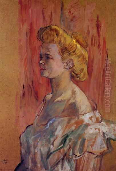 Prostitute: the Sphinx Oil Painting by Henri De Toulouse-Lautrec