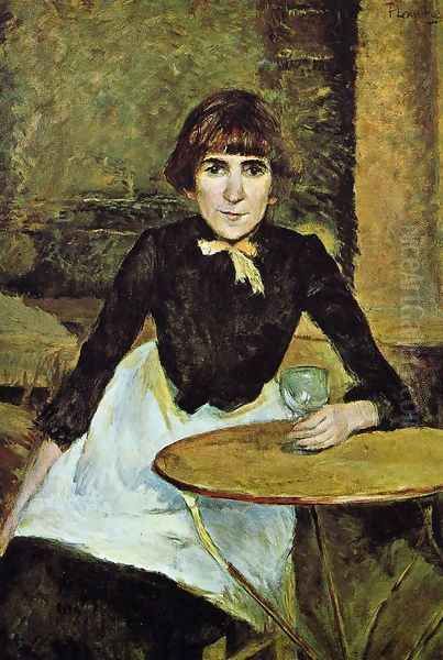 Jeanne Wenz 2 Oil Painting by Henri De Toulouse-Lautrec