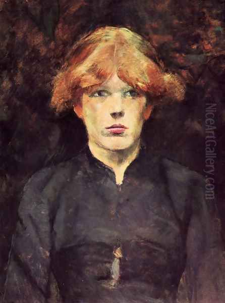 Portrait of Carmen Oil Painting by Henri De Toulouse-Lautrec