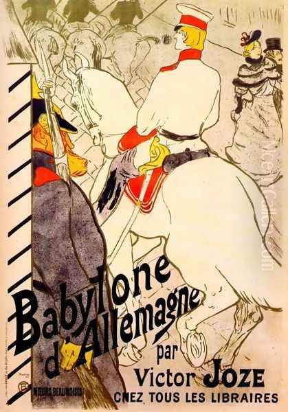 babylone d'allemagne Oil Painting by Henri De Toulouse-Lautrec