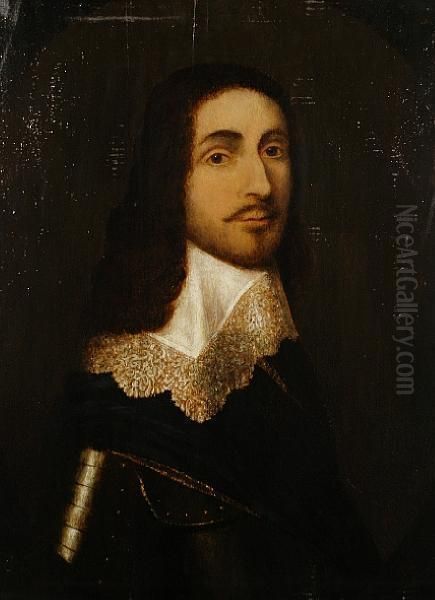 Portrait Of A Gentleman Oil Painting by Gerrit Van Honthorst