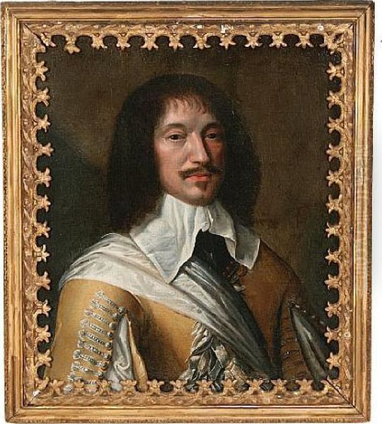 Portrait Of A Gentleman Oil Painting by Gerrit Van Honthorst