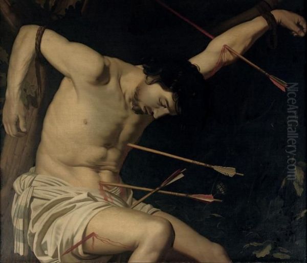 Saint Sebastian Oil Painting by Gerrit Van Honthorst