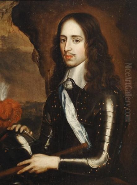 Portrait Of William Ii Oil Painting by Gerrit Van Honthorst