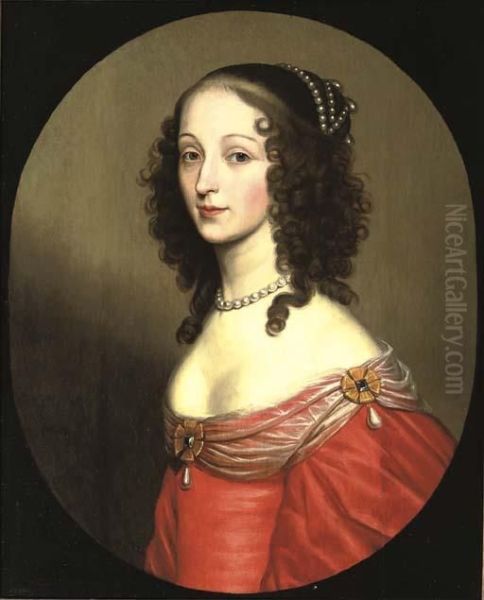 Portrait Of A Lady Oil Painting by Gerrit Van Honthorst