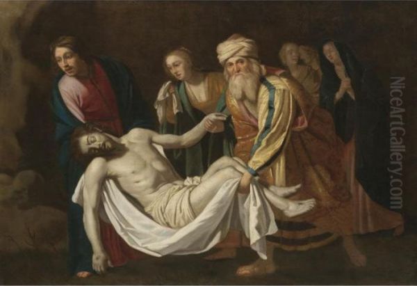 The Entombment Oil Painting by Gerrit Van Honthorst