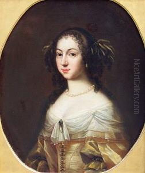 Bildnis Katharina Von Falkenberg Oil Painting by Gerrit Van Honthorst