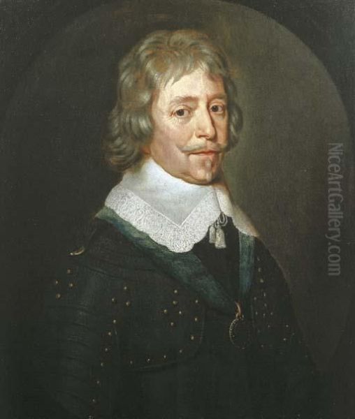 Portrait Of Frederick Hendrik Oil Painting by Gerrit Van Honthorst