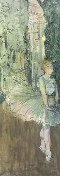 Danseuse Oil Painting by Henri De Toulouse-Lautrec