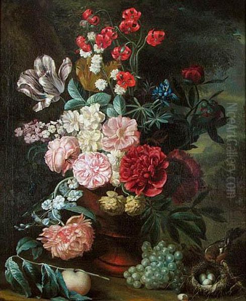 Martwa Natura Oil Painting by Jan Van Huysum