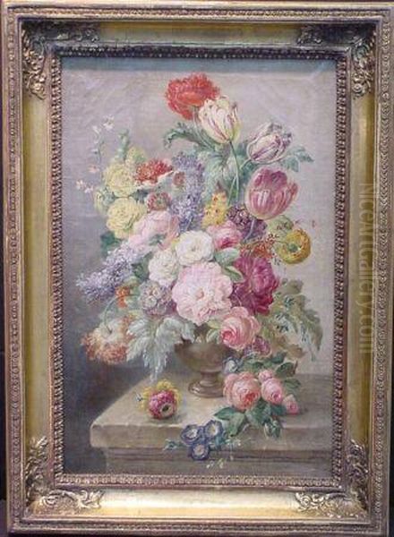 Floral Still Life
Initialed by Jan Van Huysum