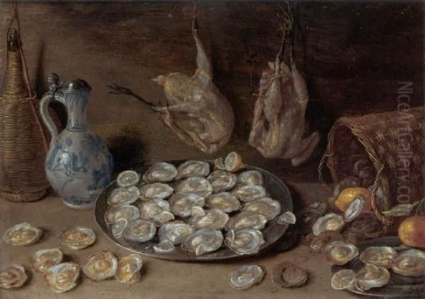 Still Life Oil Painting by Jan van Kessel