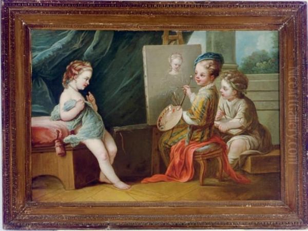 Le Peinture Oil Painting by Carle van Loo