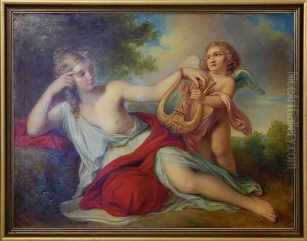 Hans Efterfoljare Oil Painting by Carle van Loo