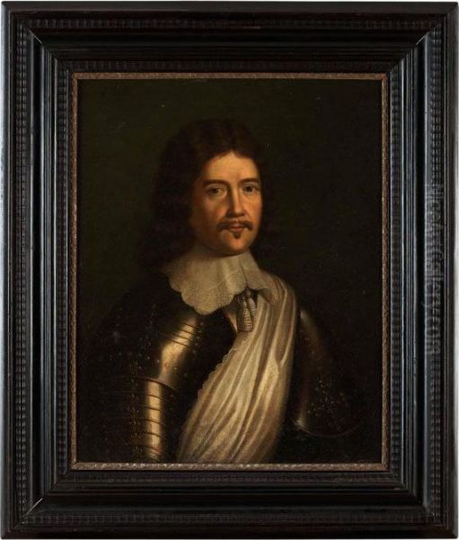 Henri De La Tour D'auvergne ,vicomte De Turenne Oil Painting by Michiel Jansz. Van Miereveldt