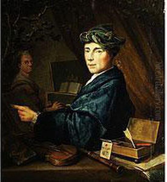 Der Musiker Oil Painting by Willem van Mieris