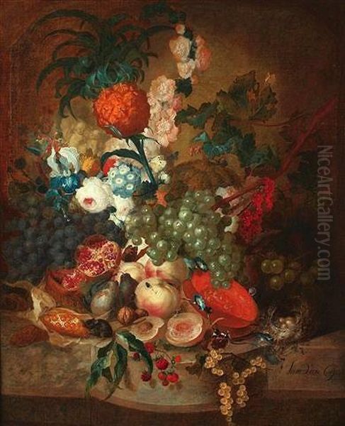 Fruit Oil Painting by Jan van Os