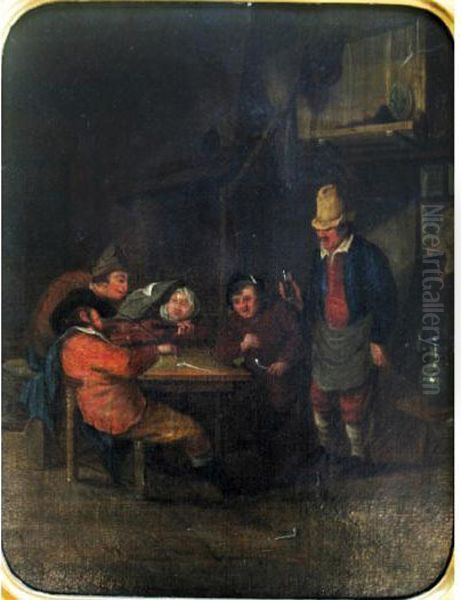 The Tavern Musicians; The Three Smokers by Adriaen Jansz. Van Ostade