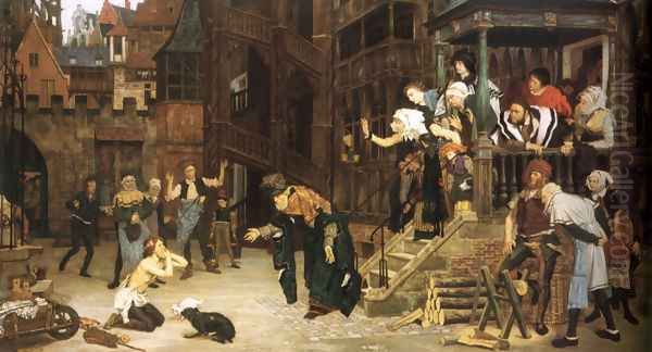 The Return Of The Prodigal Son Oil Painting by James Jacques Joseph Tissot