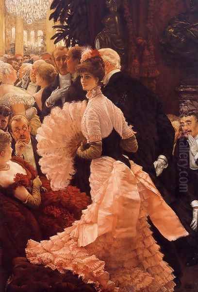 A Woman Of Ambition Oil Painting by James Jacques Joseph Tissot