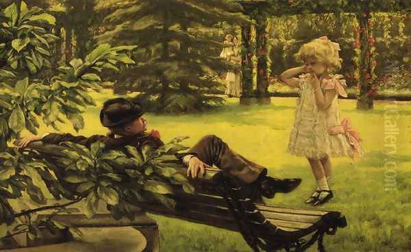 Uncle Fred Oil Painting by James Jacques Joseph Tissot