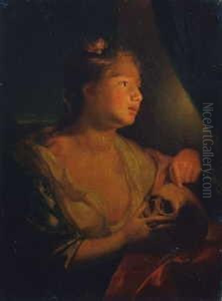 Umkreis Oil Painting by Godfried Schalcken