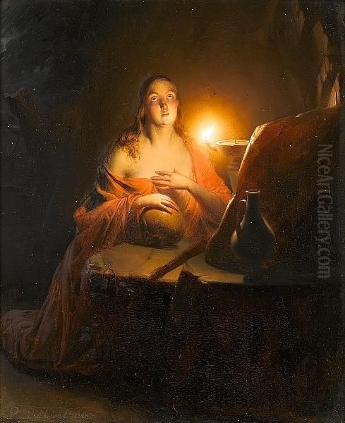 Maria Magdalena Oil Painting by Petrus van Schendel