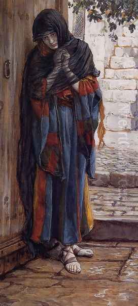 The Repentant Magdalene Oil Painting by James Jacques Joseph Tissot