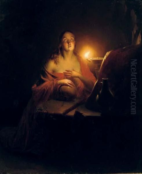 Maria Magdalena Oil Painting by Petrus van Schendel