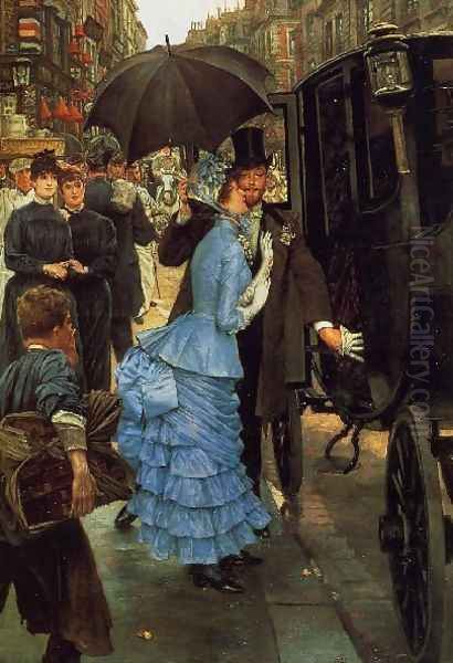 Jacques The Bridesmaid Oil Painting by James Jacques Joseph Tissot