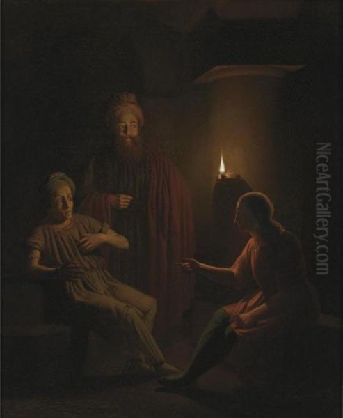 The Prisoner Oil Painting by Petrus van Schendel