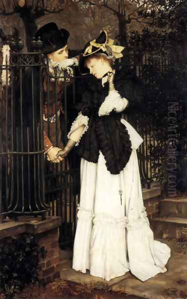 The Farewell Oil Painting by James Jacques Joseph Tissot