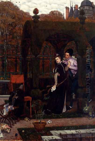 Le Rendez Vous Oil Painting by James Jacques Joseph Tissot