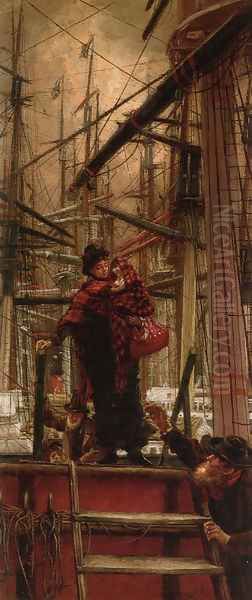 Emigrants Oil Painting by James Jacques Joseph Tissot