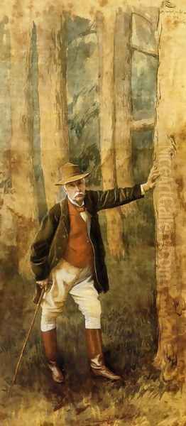 Self Portrait Oil Painting by James Jacques Joseph Tissot