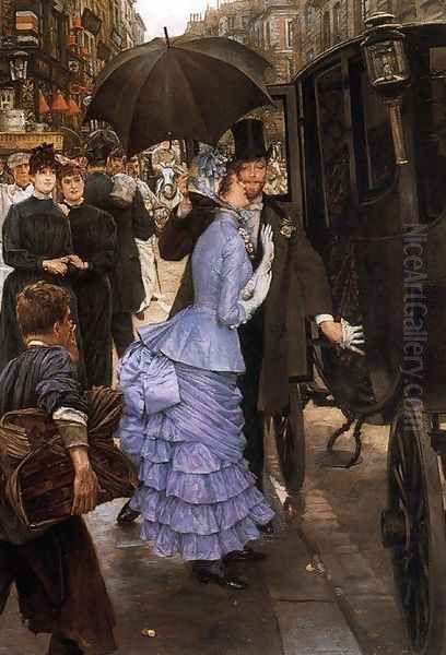 The Traveller Oil Painting by James Jacques Joseph Tissot