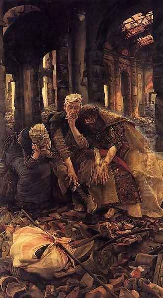 Ruins (Voices Within) Oil Painting by James Jacques Joseph Tissot