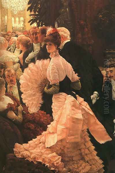 L'Ambitiuse (The Political Lady) 1883-85 Oil Painting by James Jacques Joseph Tissot