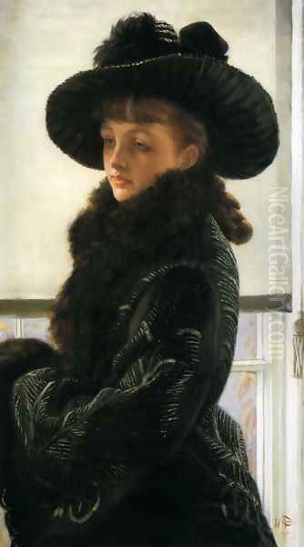 Mavourneen (or Portrait of Kathleen Newton) Oil Painting by James Jacques Joseph Tissot