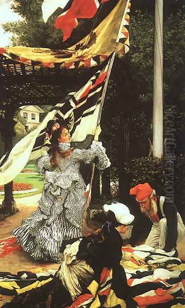 Still on Top 1874 Oil Painting by James Jacques Joseph Tissot